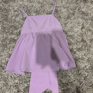 Light Purple Flowy Top